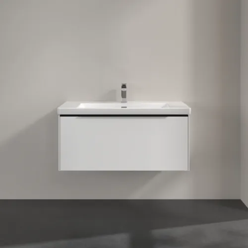 Bild von VILLEROY BOCH Subway 3.0 Waschbeckenunterschrank, 1 Auszug, 973 x 429 x 478 mm, Pure White #C56901VF
