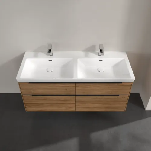 Bild von VILLEROY BOCH Subway 3.0 Waschbeckenunterschrank, 4 Auszüge, 1272 x 576 x 478 mm, Kansas Oak #C56801RH