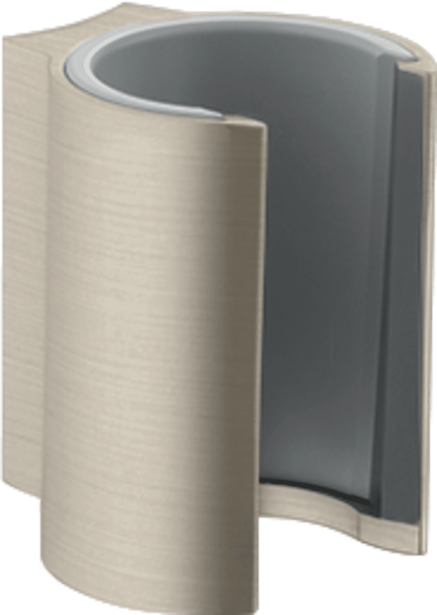 Bild von HANSGROHE AXOR Starck Brausehalter #27515820 - Brushed Nickel