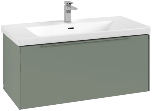 Bild von VILLEROY BOCH Subway 3.0 Waschbeckenunterschrank, 1 Auszug, 973 x 429 x 478 mm, Soft Green #C56902AF