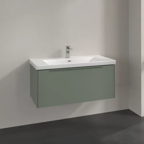 Bild von VILLEROY BOCH Subway 3.0 Waschbeckenunterschrank, 1 Auszug, 973 x 429 x 478 mm, Soft Green #C56902AF