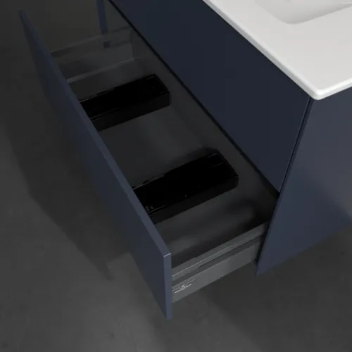 Bild von VILLEROY BOCH Collaro Waschbeckenunterschrank, 2 Auszüge, 961 x 610 x 480 mm, Marine Blue #C14500VQ