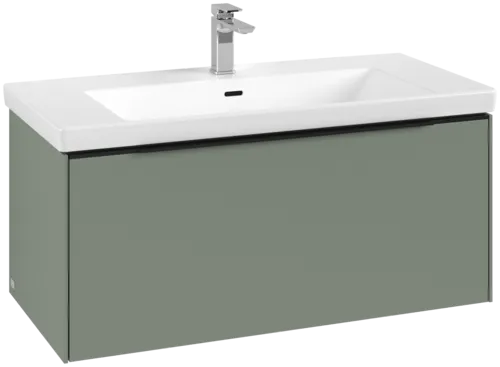 Bild von VILLEROY BOCH Subway 3.0 Waschbeckenunterschrank, 1 Auszug, 973 x 429 x 478 mm, Soft Green #C56901AF