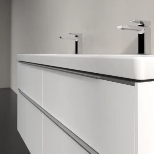 Bild von VILLEROY BOCH Subway 3.0 Waschbeckenunterschrank, 4 Auszüge, 1272 x 576 x 478 mm, Pure White #C56800VF