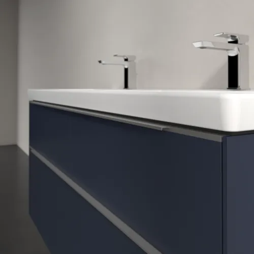 Bild von VILLEROY BOCH Subway 3.0 Waschbeckenunterschrank, 4 Auszüge, 1272 x 576 x 478 mm, Marine Blue #C56800VQ