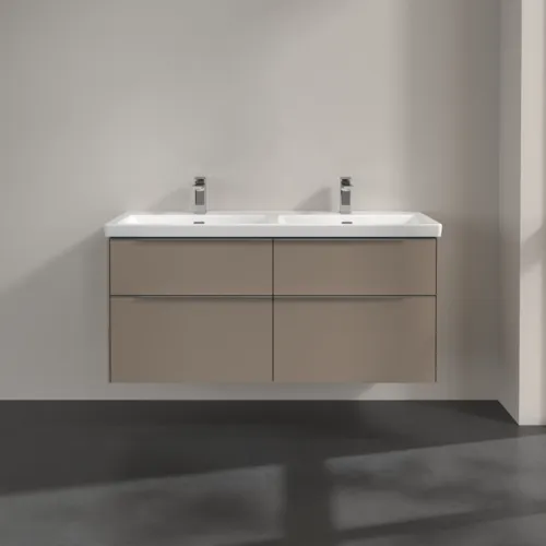 Bild von VILLEROY BOCH Subway 3.0 Waschbeckenunterschrank, 4 Auszüge, 1272 x 576 x 478 mm, Taupe #C56800VM