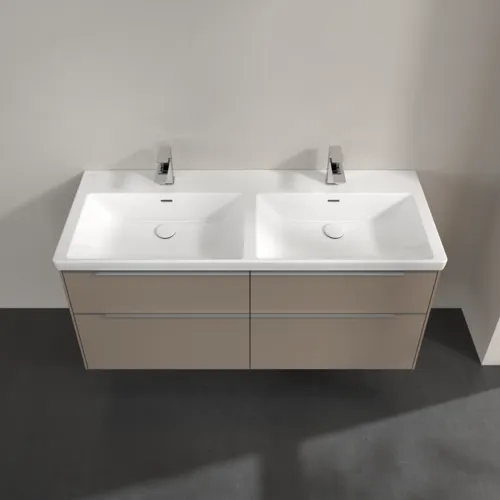 Bild von VILLEROY BOCH Subway 3.0 Waschbeckenunterschrank, 4 Auszüge, 1272 x 576 x 478 mm, Taupe #C56800VM