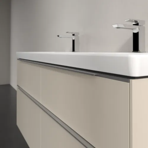 Bild von VILLEROY BOCH Subway 3.0 Waschbeckenunterschrank, 4 Auszüge, 1272 x 576 x 478 mm, Cashmere Grey #C56800VN