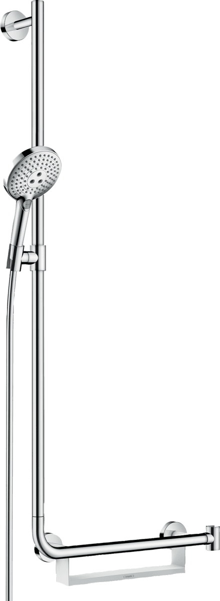 Bild von HANSGROHE Raindance Select S Brauseset 120 3jet mit Brausestange 110 cm links #26324000 - Chrom