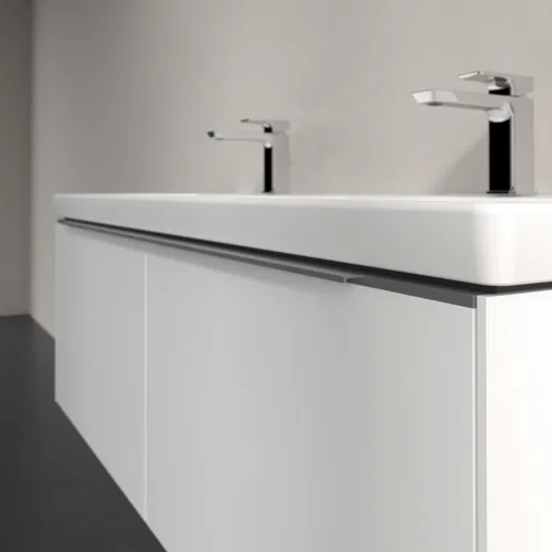 Bild von VILLEROY BOCH Subway 3.0 Waschbeckenunterschrank, 2 Auszüge, 1272 x 429 x 478 mm, Brilliant White #C56700VE