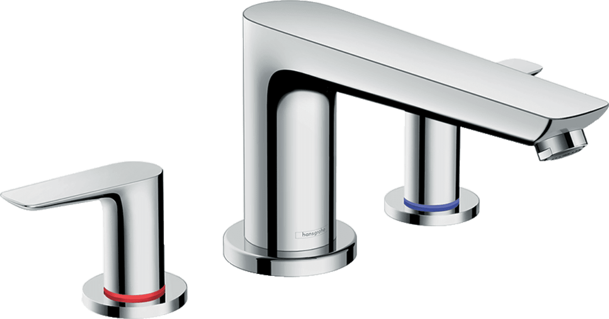 Bild von HANSGROHE Talis E 3-Loch Wannenrandarmatur #71747000 - Chrom