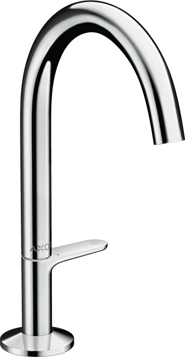 Bild von HANSGROHE AXOR One Waschtischmischer Select 170 mit Push-Open Ablaufgarnitur #48020000 - Chrom