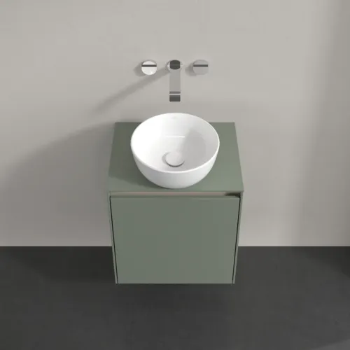 Bild von VILLEROY BOCH Collaro Waschbeckenunterschrank, 1 Tür, 500 x 548 x 380 mm, Soft Green / Soft Green #C14900AF