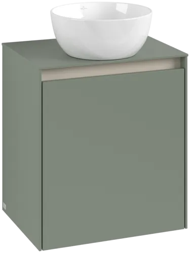 Bild von VILLEROY BOCH Collaro Waschbeckenunterschrank, 1 Tür, 500 x 548 x 380 mm, Soft Green / Soft Green #C14900AF