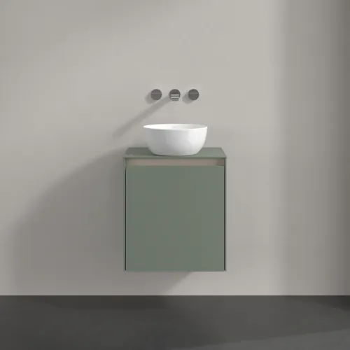 Bild von VILLEROY BOCH Collaro Waschbeckenunterschrank, 1 Tür, 500 x 548 x 380 mm, Soft Green / Soft Green #C14900AF