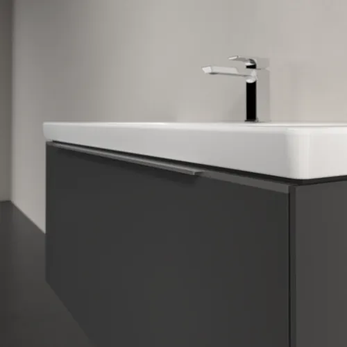 Bild von VILLEROY BOCH Subway 3.0 Waschbeckenunterschrank, mit Beleuchtung, 1 Auszug, 973 x 429 x 478 mm, Graphite #C569L0VR