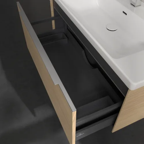 Bild von VILLEROY BOCH Subway 3.0 Waschbeckenunterschrank, mit Beleuchtung, 1 Auszug, 973 x 429 x 478 mm, Nordic Oak #C569L0VJ