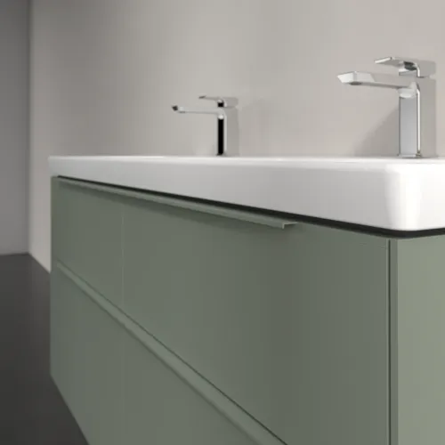 Bild von VILLEROY BOCH Subway 3.0 Waschbeckenunterschrank, 4 Auszüge, 1272 x 576 x 478 mm, Soft Green #C56802AF