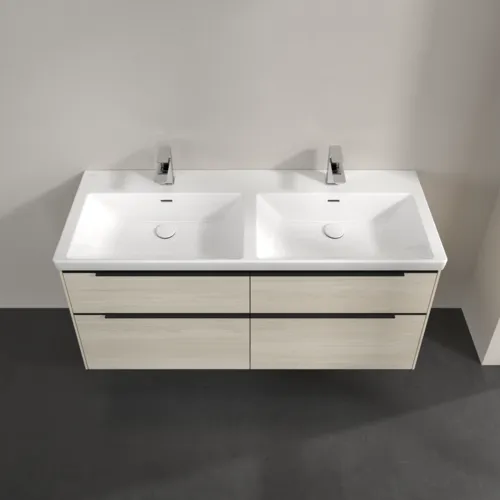 Bild von VILLEROY BOCH Subway 3.0 Waschbeckenunterschrank, 4 Auszüge, 1272 x 576 x 478 mm, White Oak #C56801AA
