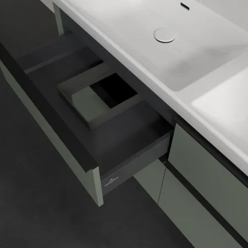 Bild von VILLEROY BOCH Subway 3.0 Waschbeckenunterschrank, 4 Auszüge, 1272 x 576 x 478 mm, Soft Green #C56801AF