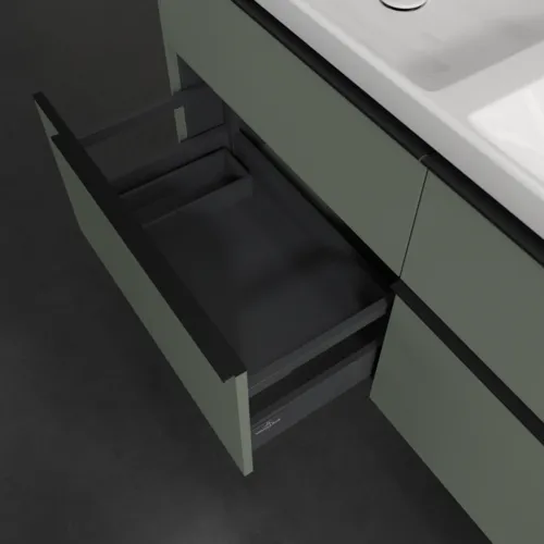 Bild von VILLEROY BOCH Subway 3.0 Waschbeckenunterschrank, 4 Auszüge, 1272 x 576 x 478 mm, Soft Green #C56801AF