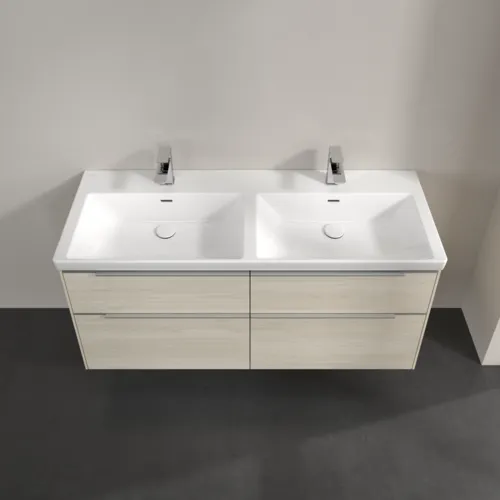 Bild von VILLEROY BOCH Subway 3.0 Waschbeckenunterschrank, 4 Auszüge, 1272 x 576 x 478 mm, White Oak #C56800AA