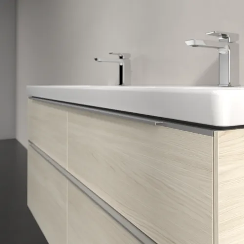 Bild von VILLEROY BOCH Subway 3.0 Waschbeckenunterschrank, 4 Auszüge, 1272 x 576 x 478 mm, White Oak #C56800AA