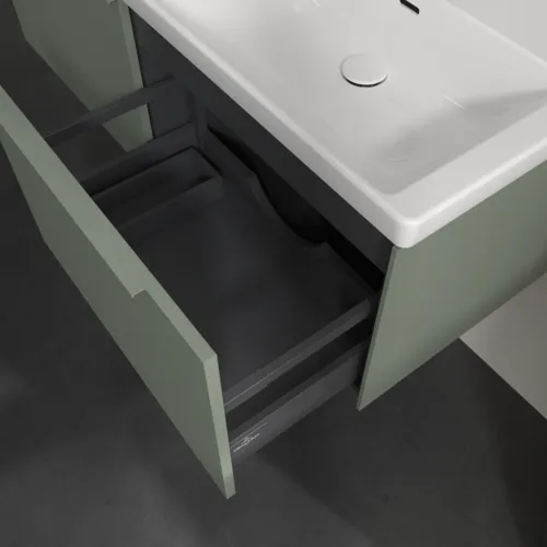 Bild von VILLEROY BOCH Subway 3.0 Waschbeckenunterschrank, 2 Auszüge, 1272 x 429 x 478 mm, Soft Green #C56702AF