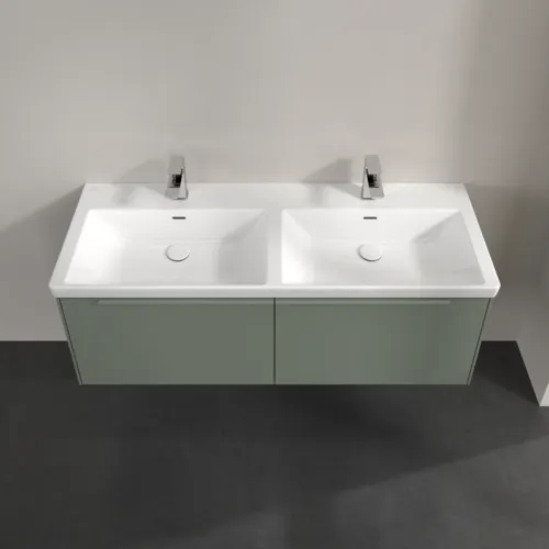 Bild von VILLEROY BOCH Subway 3.0 Waschbeckenunterschrank, 2 Auszüge, 1272 x 429 x 478 mm, Soft Green #C56702AF