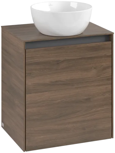 Bild von VILLEROY BOCH Collaro Waschbeckenunterschrank, 1 Tür, 500 x 548 x 380 mm, Arizona Oak / Arizona Oak #C14900VH