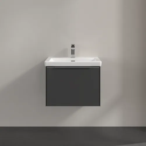 Bild von VILLEROY BOCH Subway 3.0 Waschbeckenunterschrank, 1 Auszug, 572 x 429 x 478 mm, Graphite #C57700VR