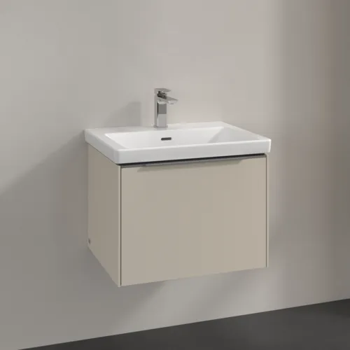 Bild von VILLEROY BOCH Subway 3.0 Waschbeckenunterschrank, 1 Auszug, 572 x 429 x 478 mm, Cashmere Grey #C57700VN