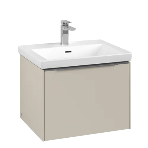 Bild von VILLEROY BOCH Subway 3.0 Waschbeckenunterschrank, 1 Auszug, 572 x 429 x 478 mm, Cashmere Grey #C57700VN