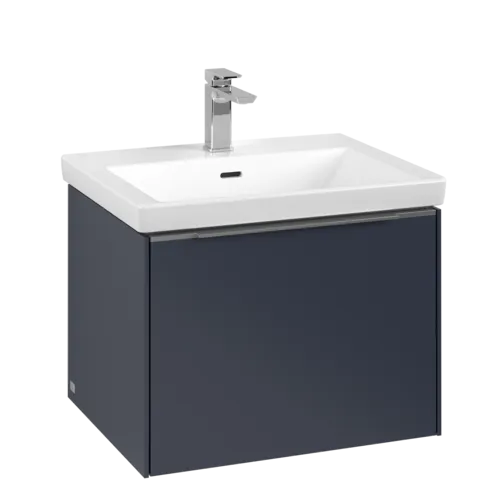 Bild von VILLEROY BOCH Subway 3.0 Waschbeckenunterschrank, 1 Auszug, 572 x 429 x 478 mm, Marine Blue #C57700VQ