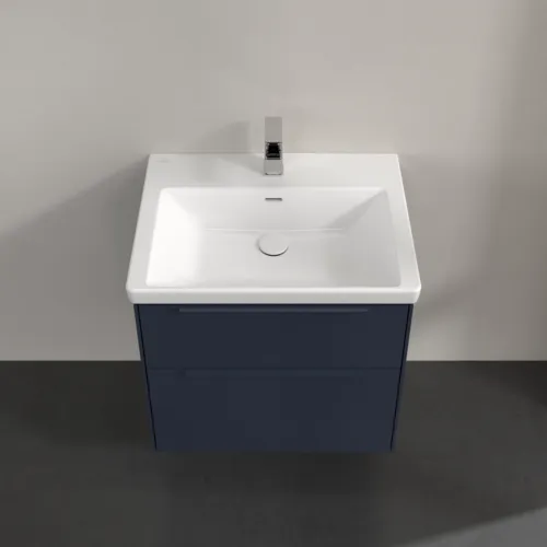 Bild von VILLEROY BOCH Subway 3.0 Waschbeckenunterschrank, 2 Auszüge, 622 x 576 x 478 mm, Marine Blue #C57602VQ