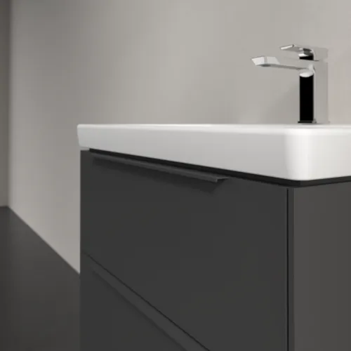 Bild von VILLEROY BOCH Subway 3.0 Waschbeckenunterschrank, 2 Auszüge, 622 x 576 x 478 mm, Graphite #C57602VR