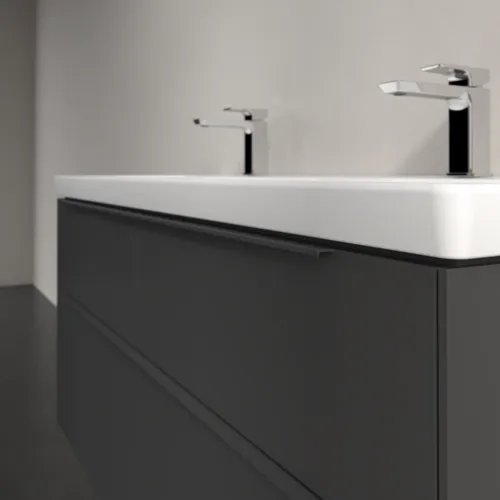 Bild von VILLEROY BOCH Subway 3.0 Waschbeckenunterschrank, 4 Auszüge, 1272 x 576 x 478 mm, Graphite #C56802VR