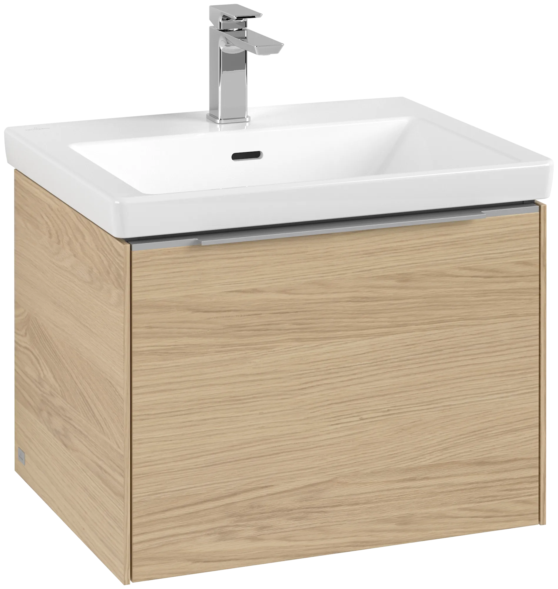 Bild von VILLEROY BOCH Subway 3.0 Waschbeckenunterschrank, 1 Auszug, 572 x 429 x 478 mm, Nordic Oak #C57700VJ