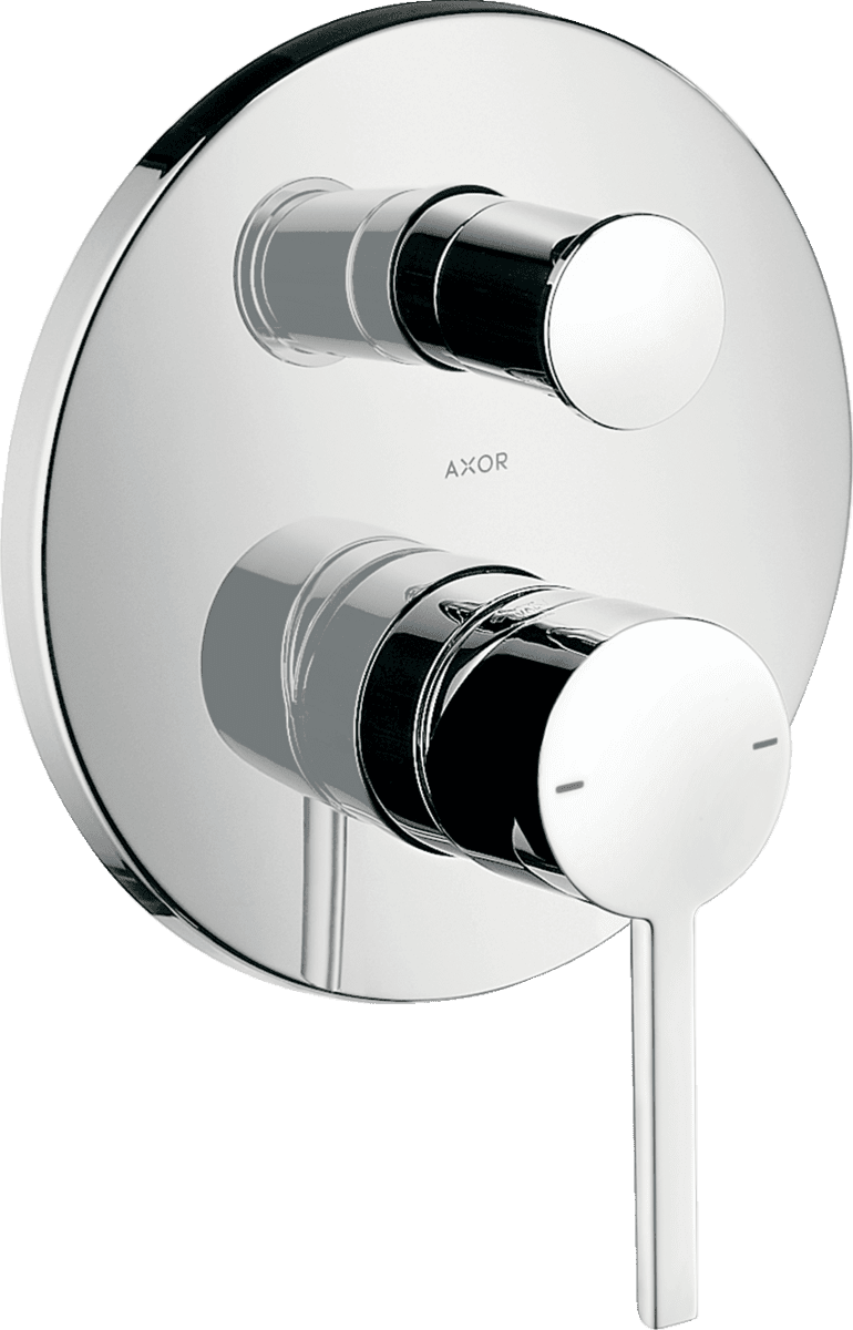 Bild von HANSGROHE AXOR Starck Einhebel-Wannenmischer Unterputz mit Hebelgriff #10414000 - Chrom