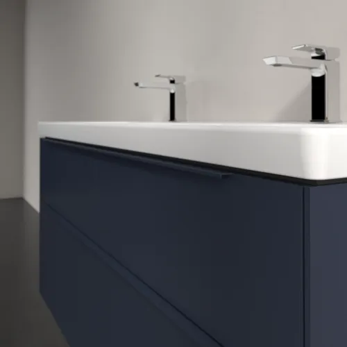 Bild von VILLEROY BOCH Subway 3.0 Waschbeckenunterschrank, 4 Auszüge, 1272 x 576 x 478 mm, Marine Blue #C56802VQ