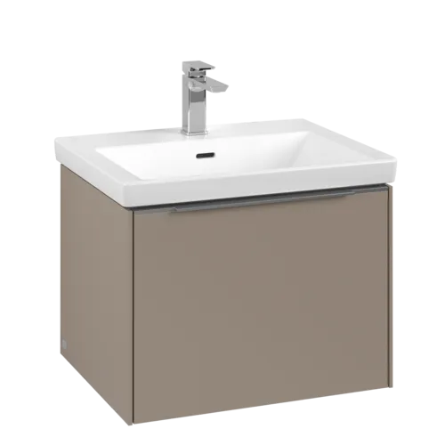 Bild von VILLEROY BOCH Subway 3.0 Waschbeckenunterschrank, 1 Auszug, 572 x 429 x 478 mm, Taupe #C57700VM