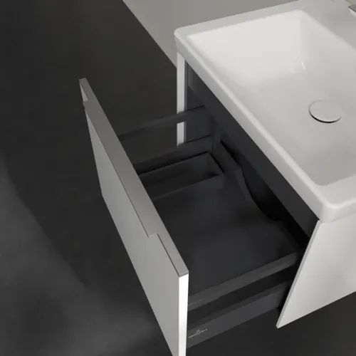 Bild von VILLEROY BOCH Subway 3.0 Waschbeckenunterschrank, 1 Auszug, 572 x 429 x 478 mm, Pure White #C57700VF