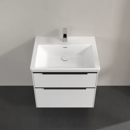 Bild von VILLEROY BOCH Subway 3.0 Waschbeckenunterschrank, 2 Auszüge, 622 x 576 x 478 mm, Brilliant White #C57601VE