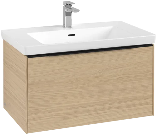 Bild von VILLEROY BOCH Subway 3.0 Waschbeckenunterschrank, mit Beleuchtung, 1 Auszug, 772 x 429 x 478 mm, Nordic Oak #C573L1VJ