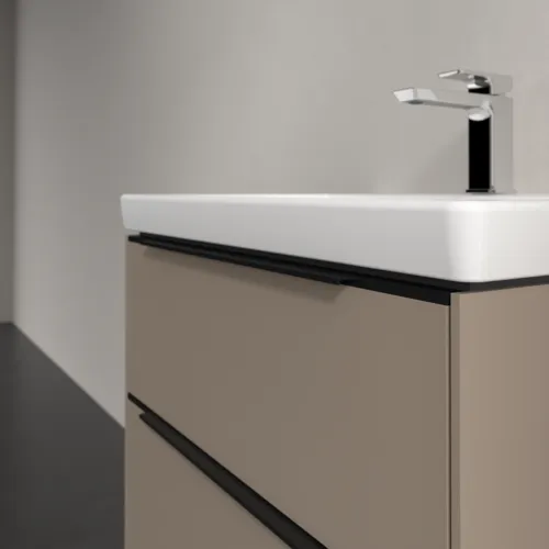 Bild von VILLEROY BOCH Subway 3.0 Waschbeckenunterschrank, 2 Auszüge, 622 x 576 x 478 mm, Taupe #C57601VM