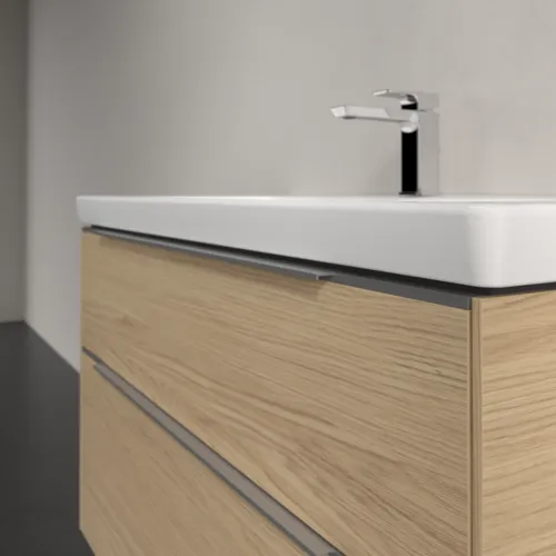 Bild von VILLEROY BOCH Subway 3.0 Waschbeckenunterschrank, 2 Auszüge, 973 x 576 x 478 mm, Nordic Oak #C57000VJ