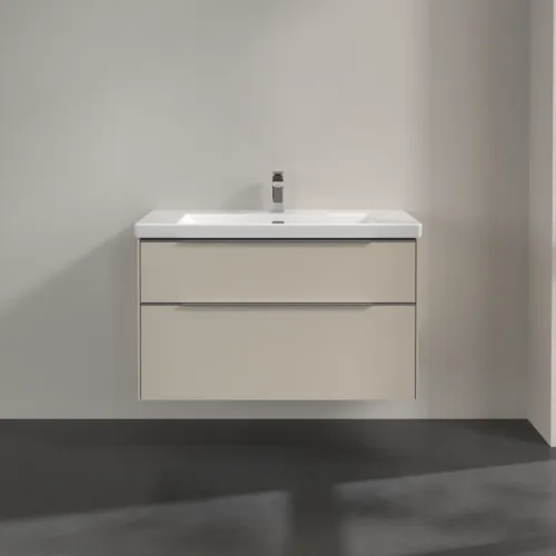 Bild von VILLEROY BOCH Subway 3.0 Waschbeckenunterschrank, 2 Auszüge, 973 x 576 x 478 mm, Cashmere Grey #C57000VN
