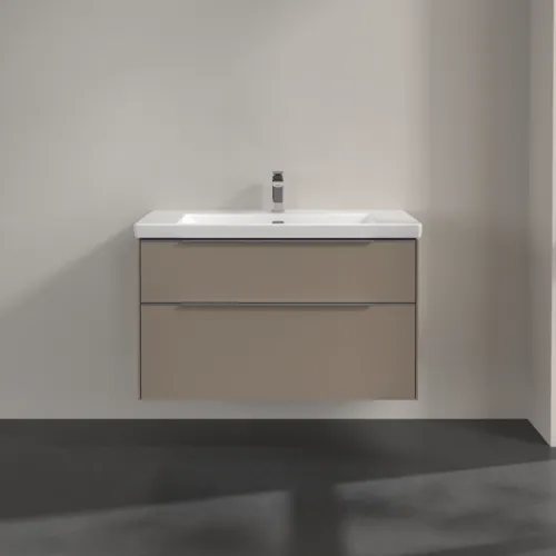 Bild von VILLEROY BOCH Subway 3.0 Waschbeckenunterschrank, 2 Auszüge, 973 x 576 x 478 mm, Taupe #C57000VM