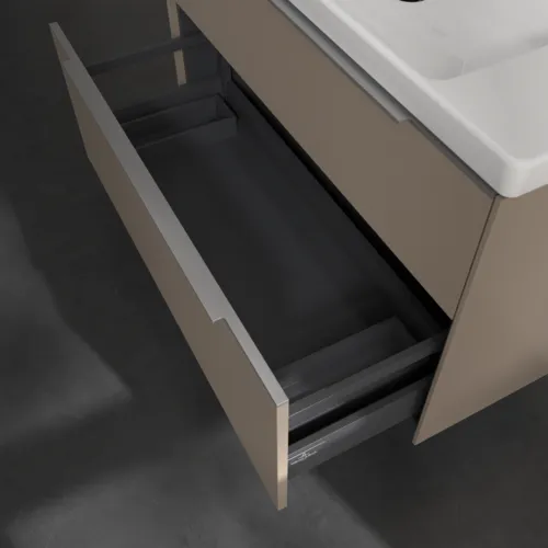Bild von VILLEROY BOCH Subway 3.0 Waschbeckenunterschrank, 2 Auszüge, 973 x 576 x 478 mm, Taupe #C57000VM