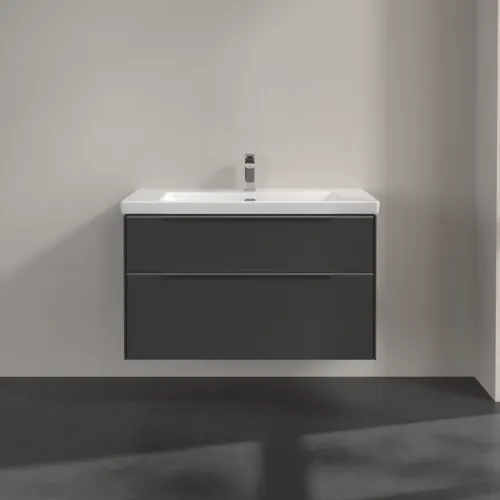 Bild von VILLEROY BOCH Subway 3.0 Waschbeckenunterschrank, 2 Auszüge, 973 x 576 x 478 mm, Graphite #C57000VR